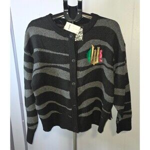 Wicked by Paul Tazewell Black Sweater Cardigan Size XL New with Tags